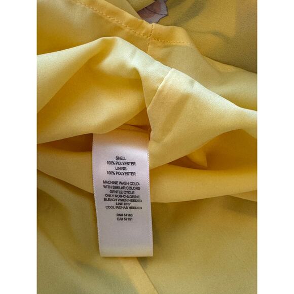 New ~ ELIZA J ~ Spring Floral Cap Sleeve A-Line Dress Size 4 - Picture 9 of 9